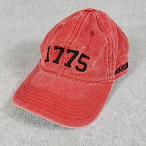 7.62 Design USMC‎ Vintage 1775 Hat Marines Red Washed Cotton Snapback Hat Cap